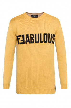 Embroidered lettering sweater, zdjęcie 1 Embroidered lettering sweater od Fendi